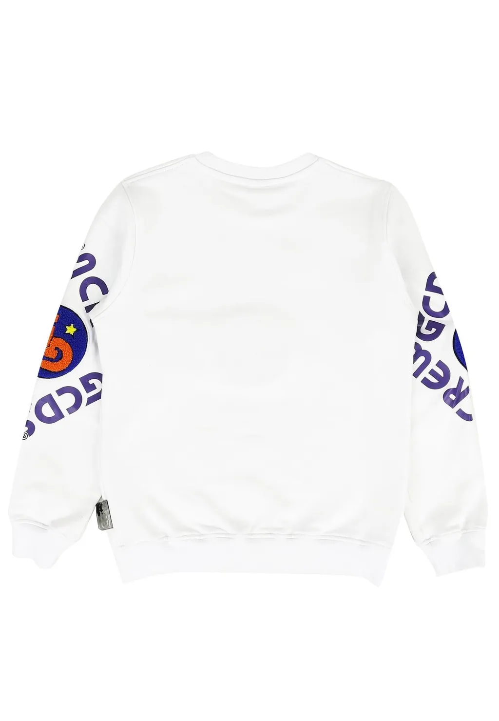 Gcds Kids Logo-Printed Crewneck Sweatshirt