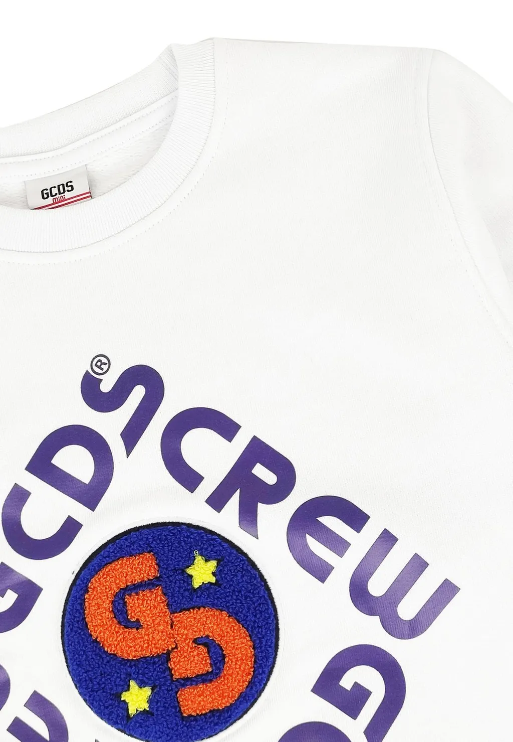 Gcds Kids Logo-Printed Crewneck Sweatshirt