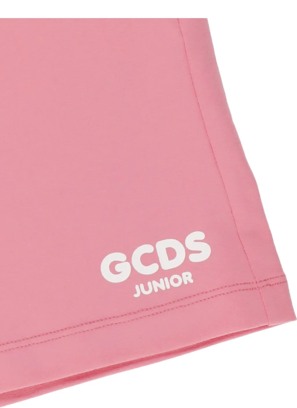 Gcds Kids Logo Printed High Waist Shorts
