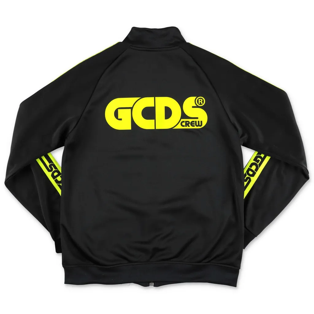 Gcds Kids Logo Printed Zip-Up Jacket