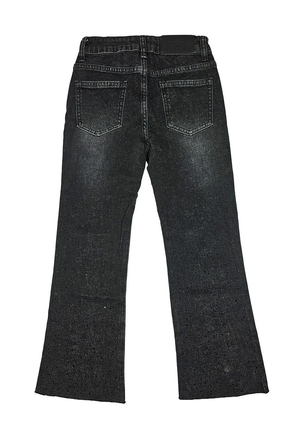 Gaelle Paris Kids Wide Leg Jeans
