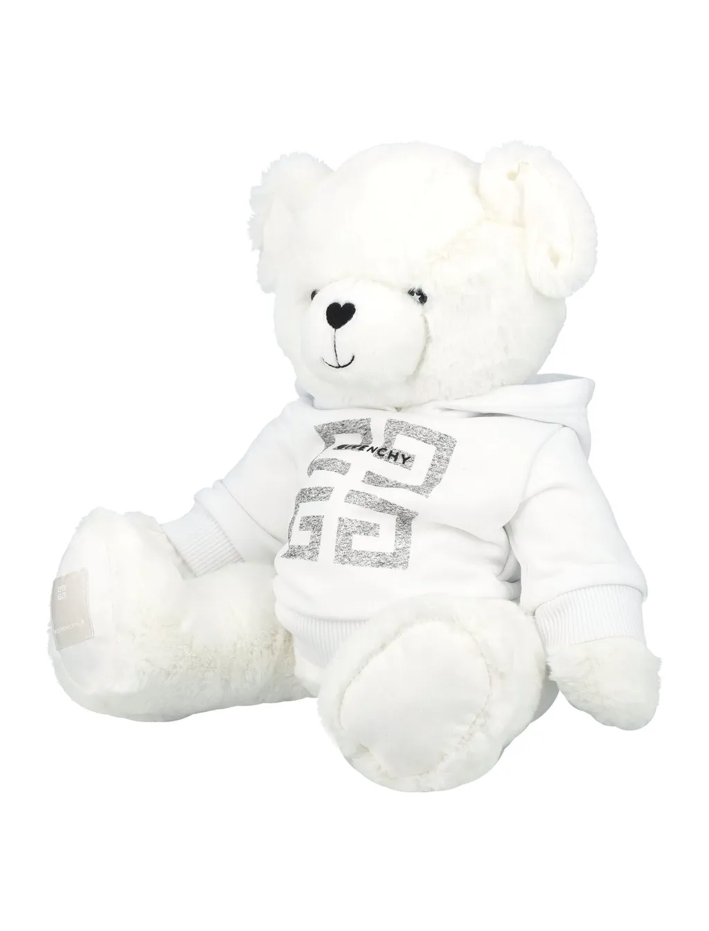 Givenchy Kids Logo Printed Faux-Fur Tedddy Bear Toy