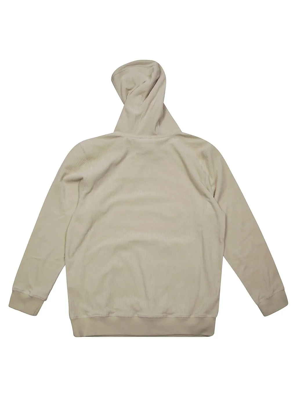 Givenchy Kids Logo Embroidered Drawstring Corduroy Hoodie