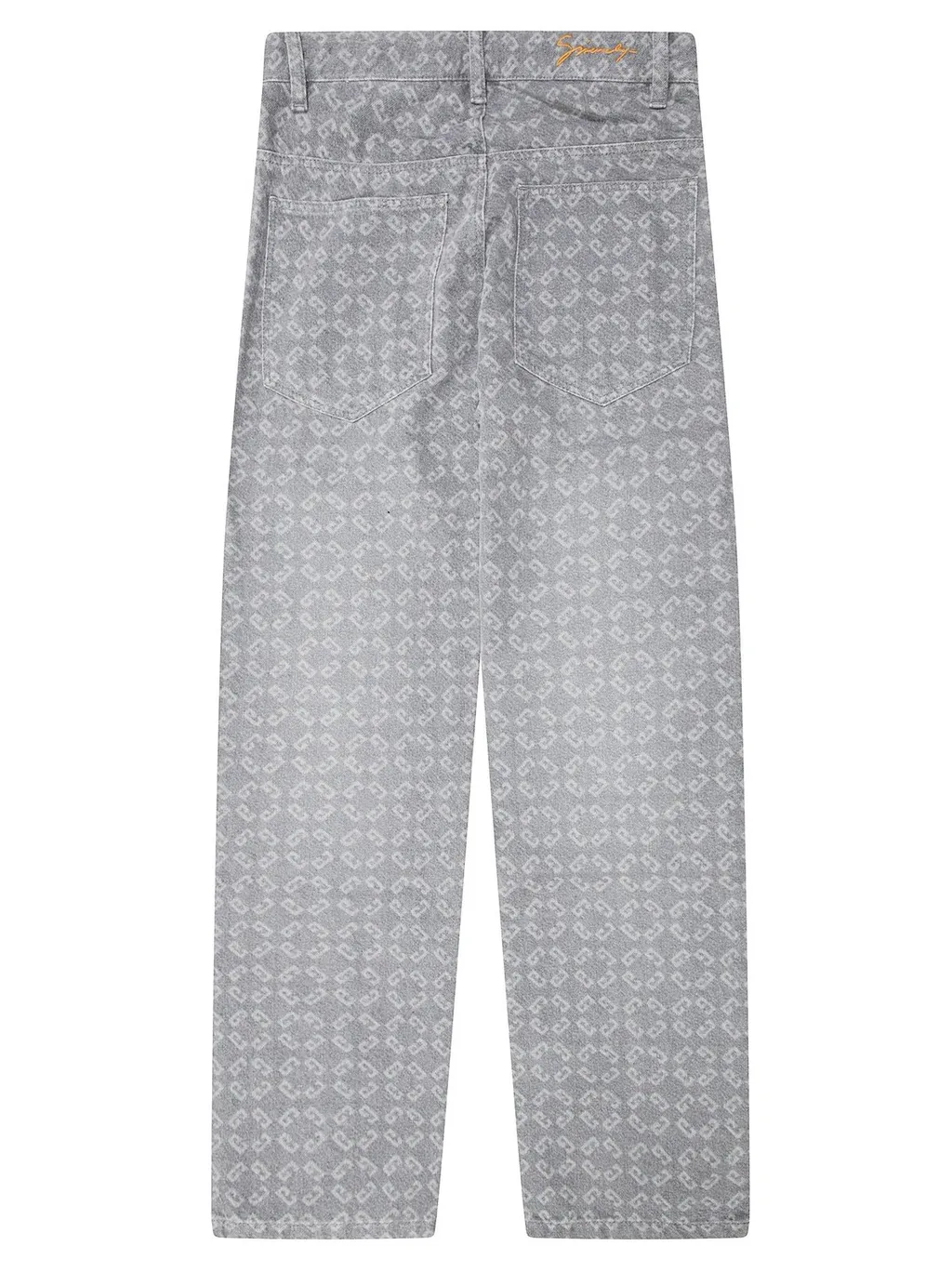 Givenchy Kids 4G-Print Mid-Rise Jeans