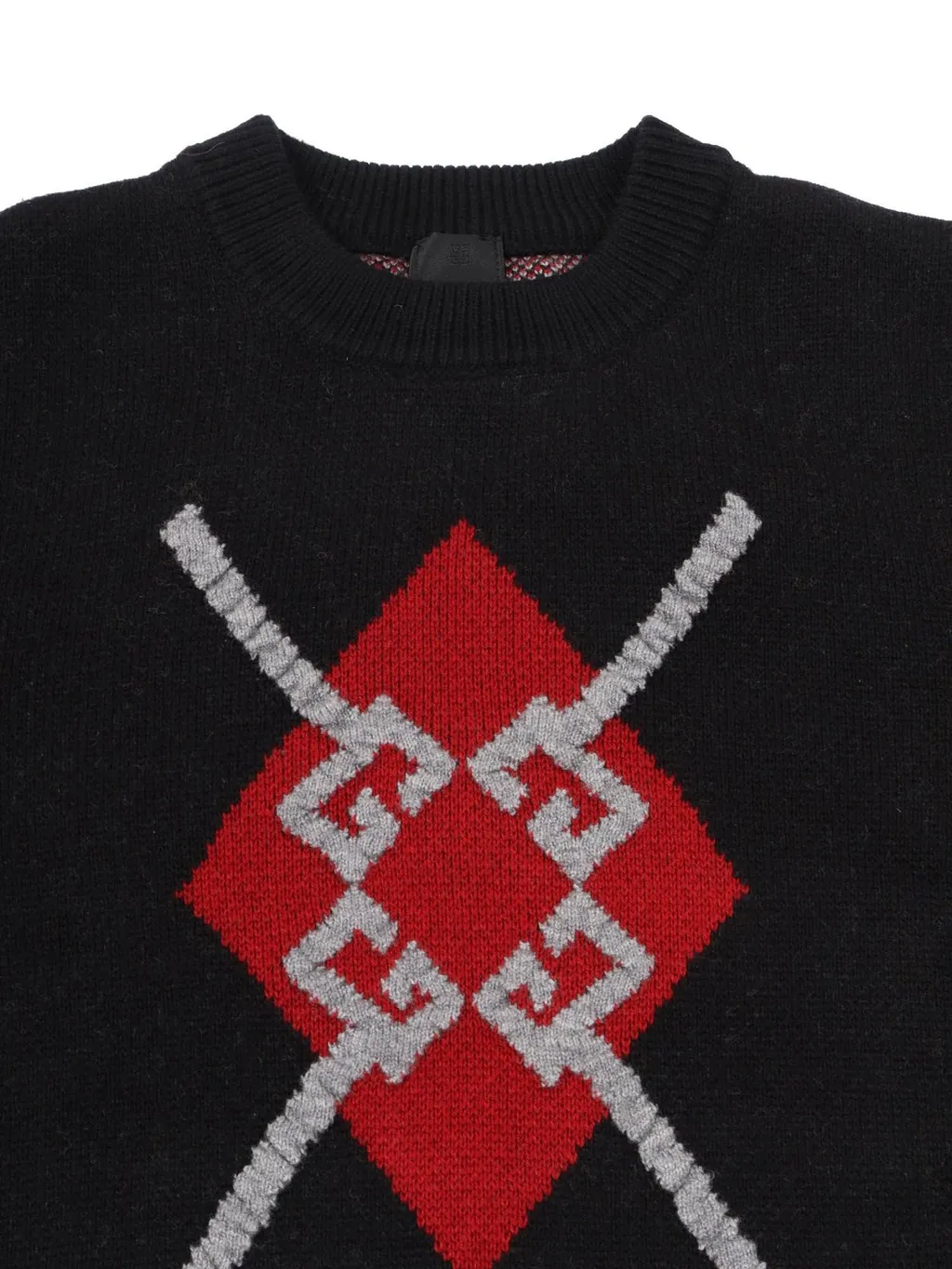 Givenchy Kids 4G Jacquard Crewneck Knitted Jumper