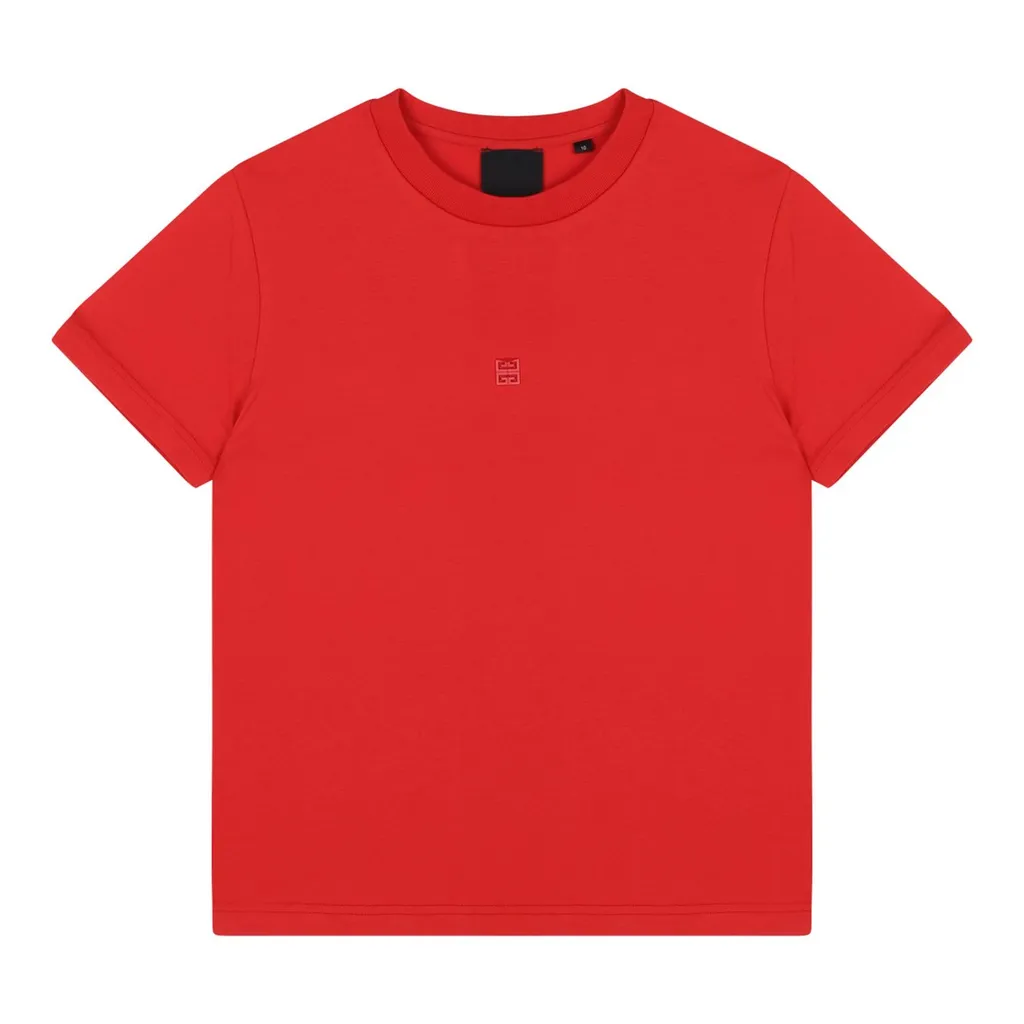 Givenchy Kids Logo Printed Crewneck T-Shirt