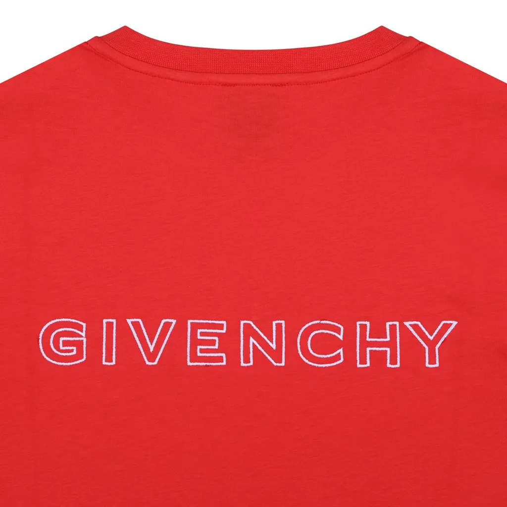 Givenchy Kids Logo Printed Crewneck T-Shirt