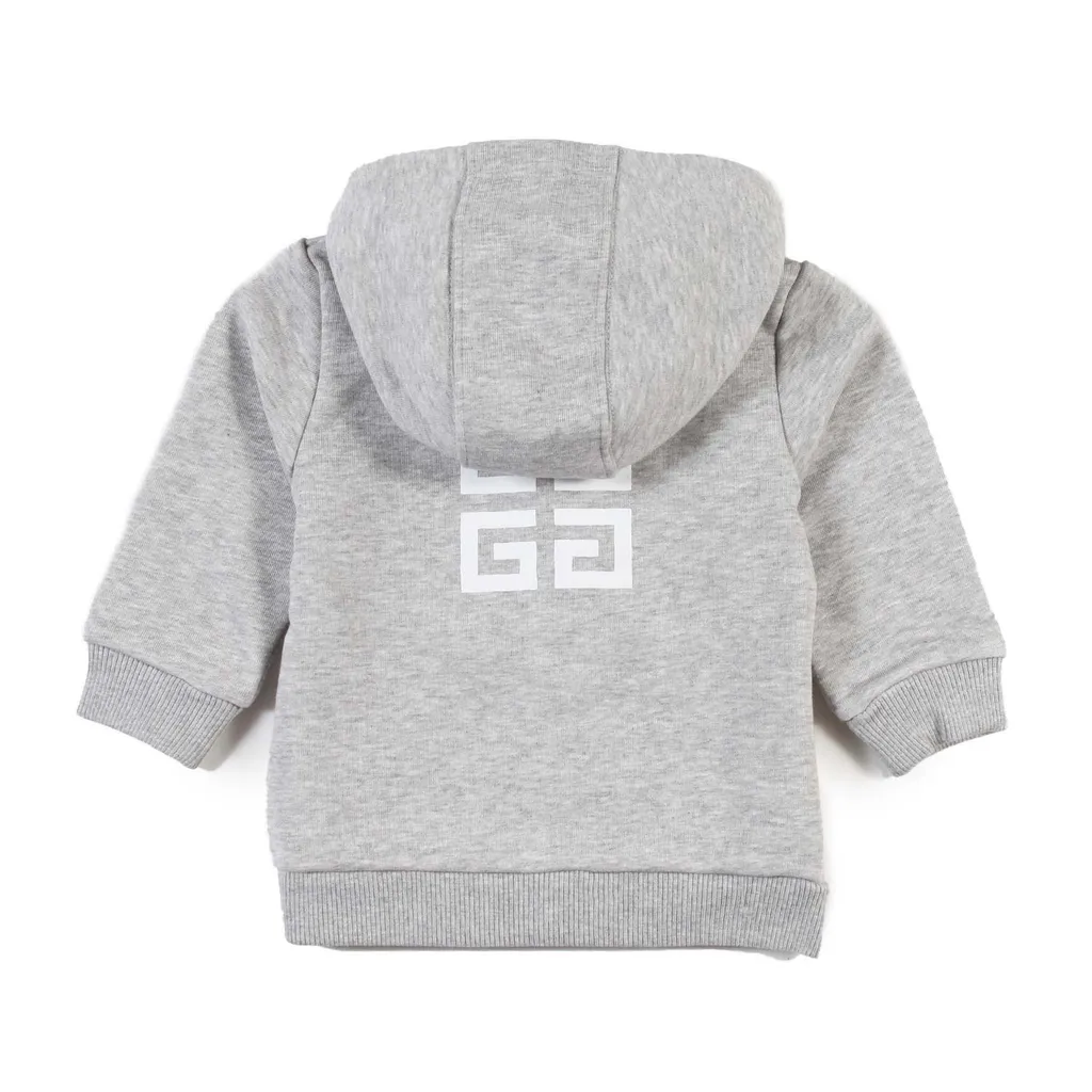 Givenchy Kids Logo-Printed Long-Sleeved Hoodie