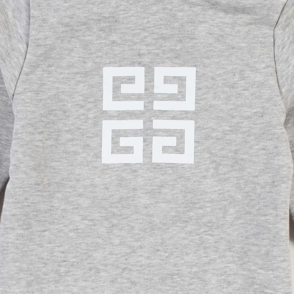Givenchy Kids Logo-Printed Long-Sleeved Hoodie