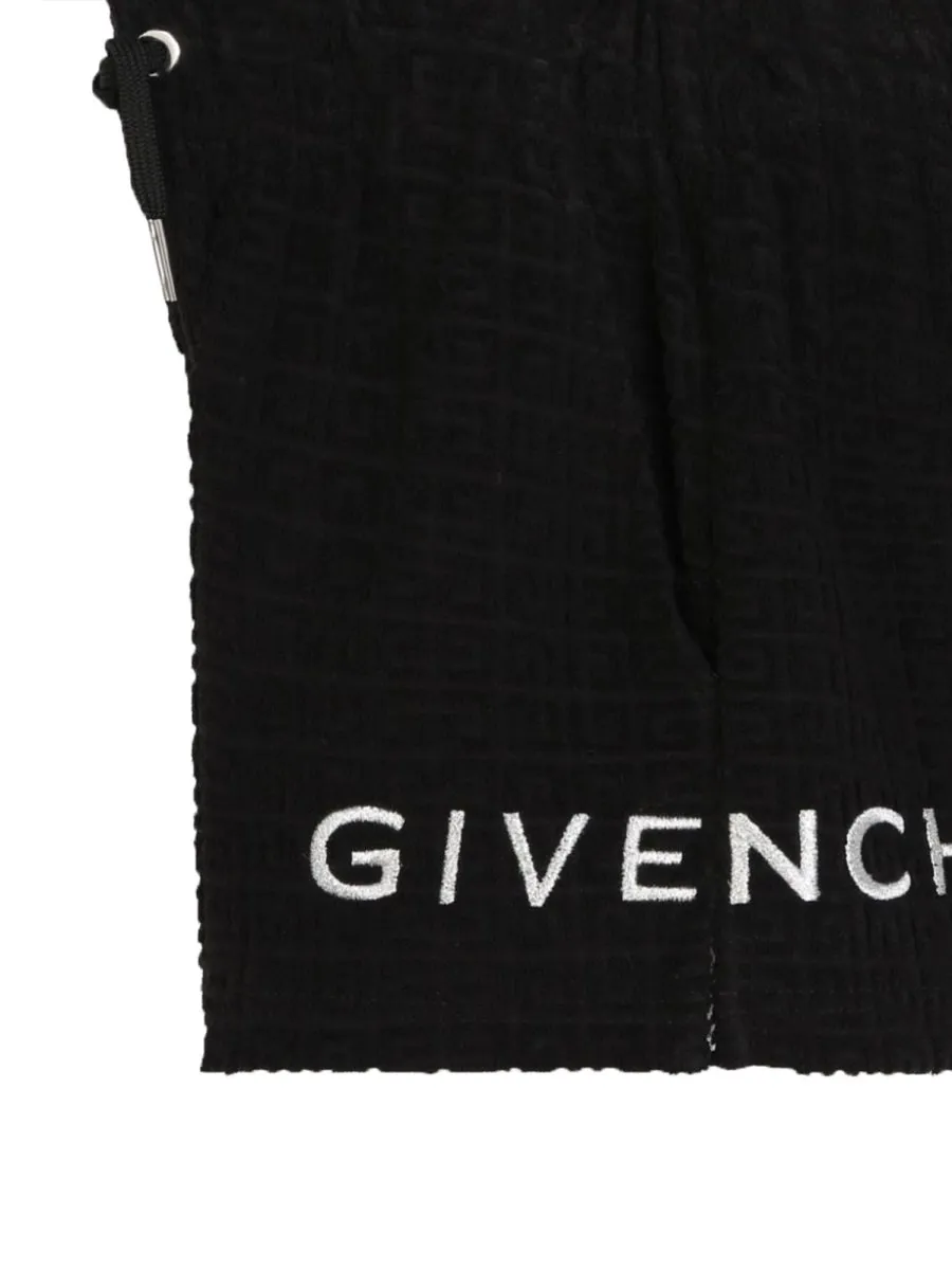 Givenchy Kids Logo Drawstring Shorts