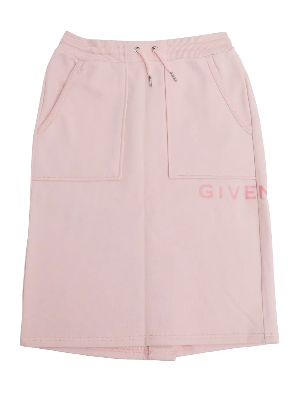 Givenchy Kids Logo-Print Drawstring Skirt