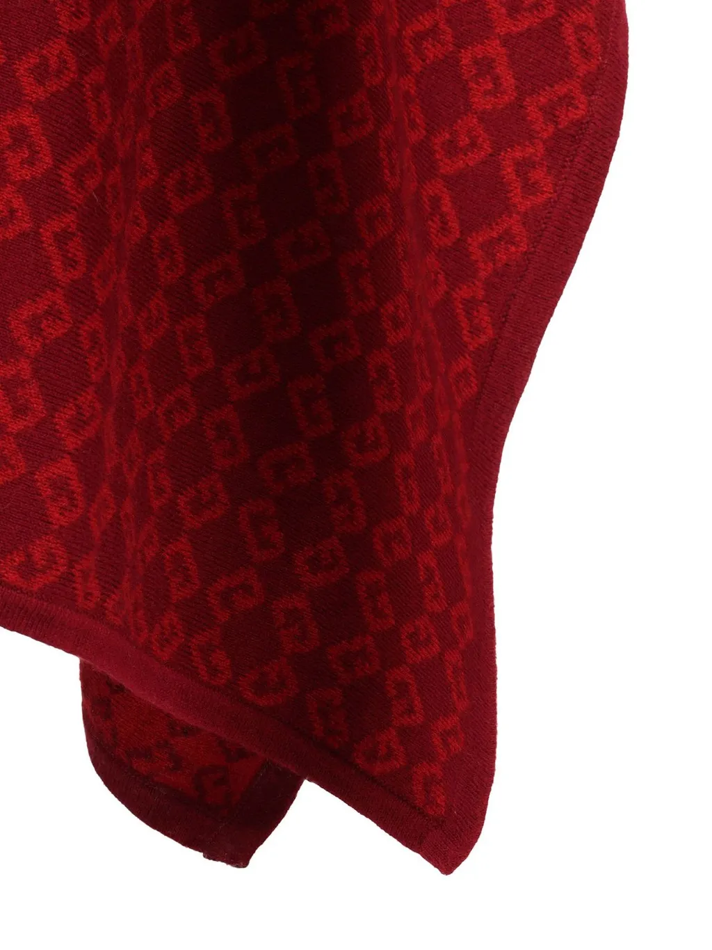 Givenchy Kids All-Over Logo Printed Hooded Poncho