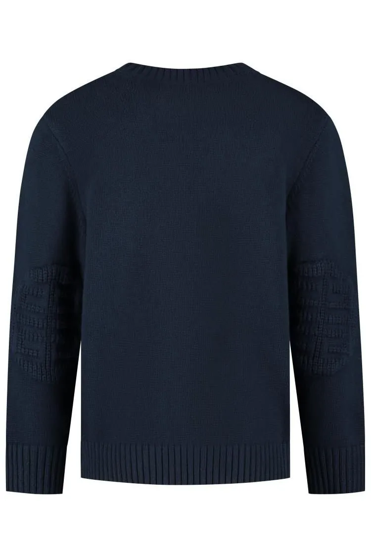 Givenchy Kids Logo Embroidered Jumper