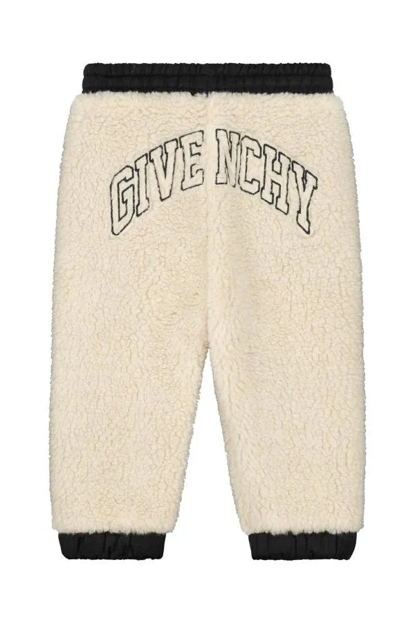 Givenchy Kids Logo-Embroidered Drawstring Fleece Track Pants
