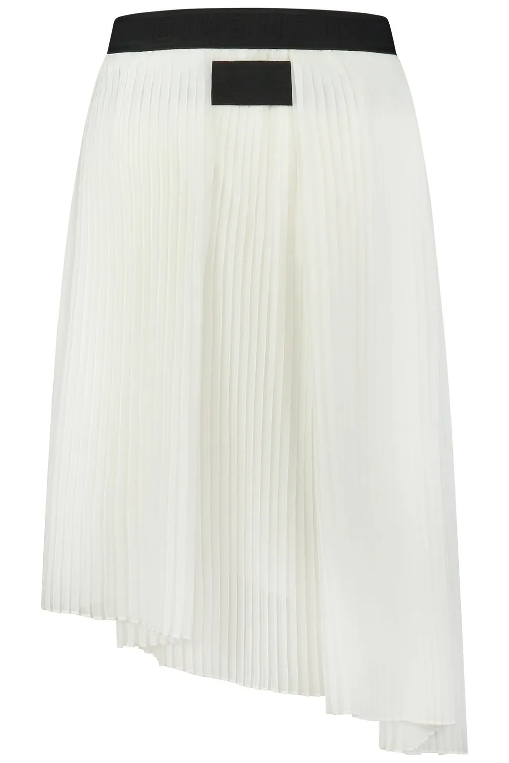 Givenchy Kids Asymmetric Hem Pleated Skirt