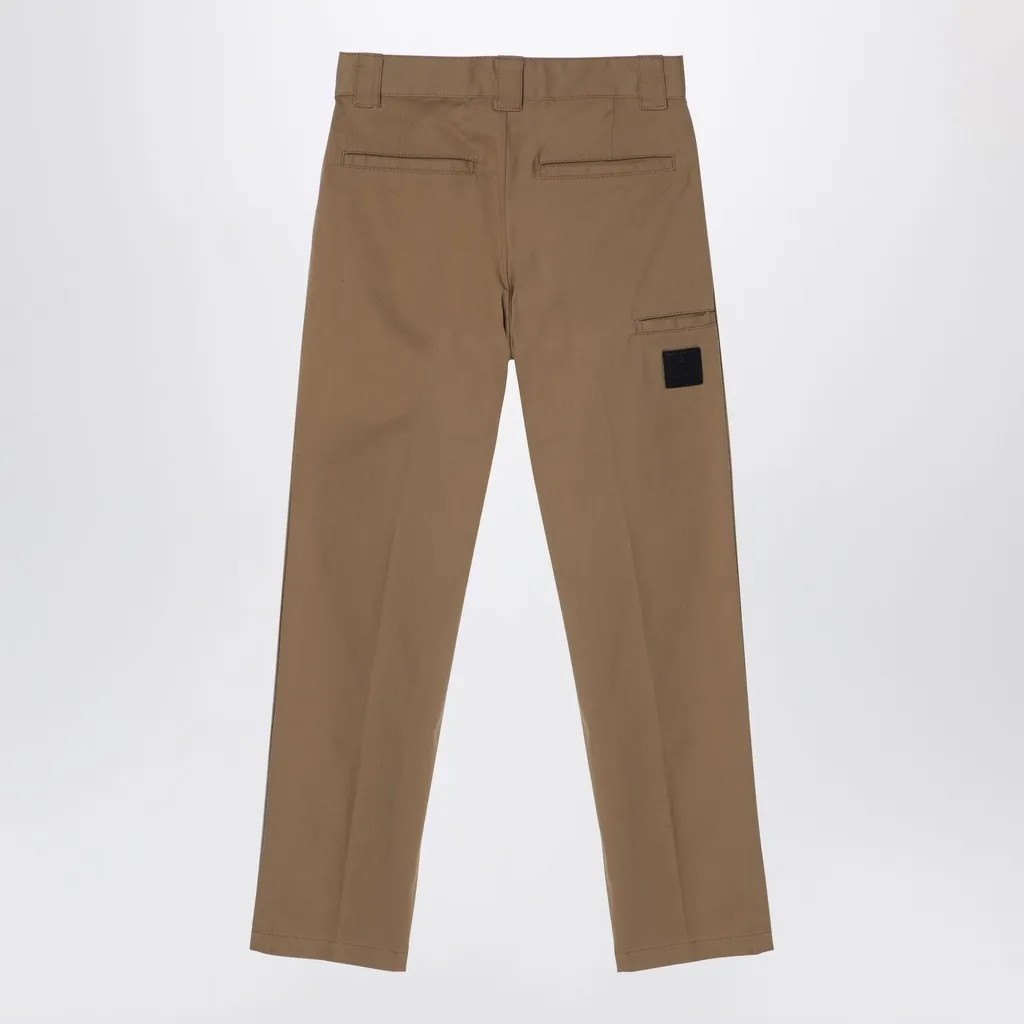 Givenchy Kids Logo Plaque Straight Pants