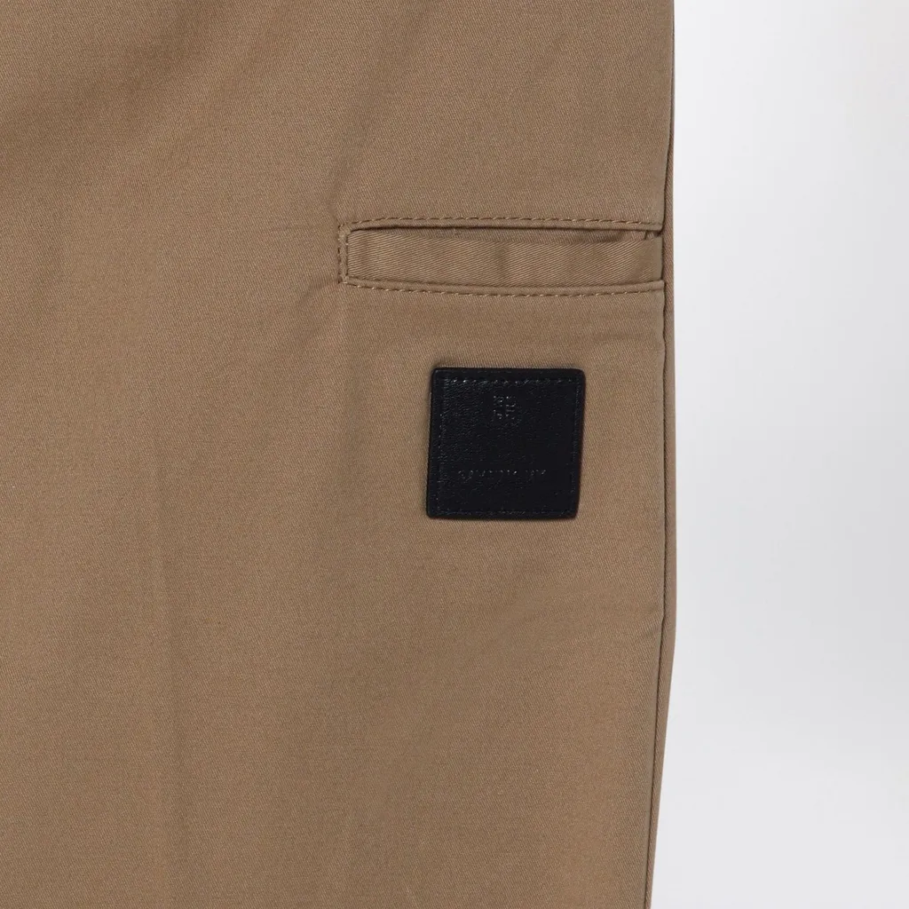 Givenchy Kids Logo Plaque Straight Pants