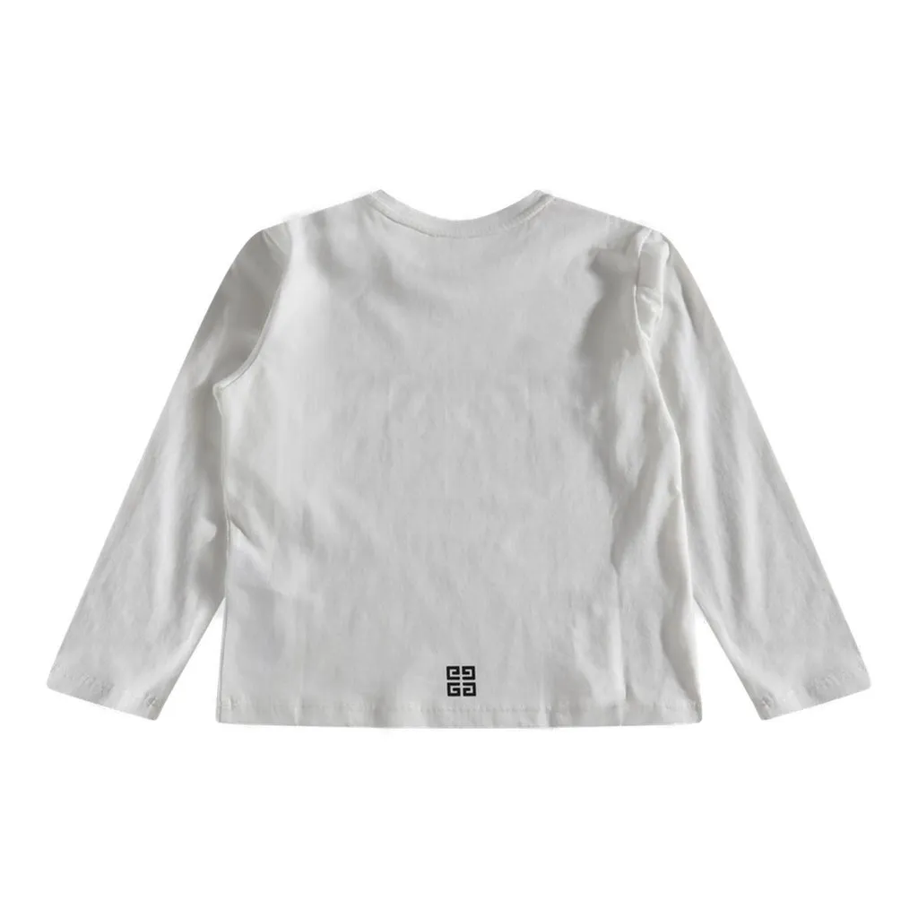Givenchy Kids Logo Printed Crewneck Sweatshirt