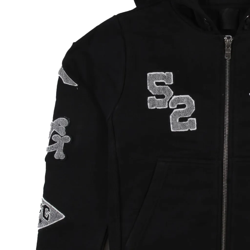 Givenchy Kids Hooded Zip-Up Sweater