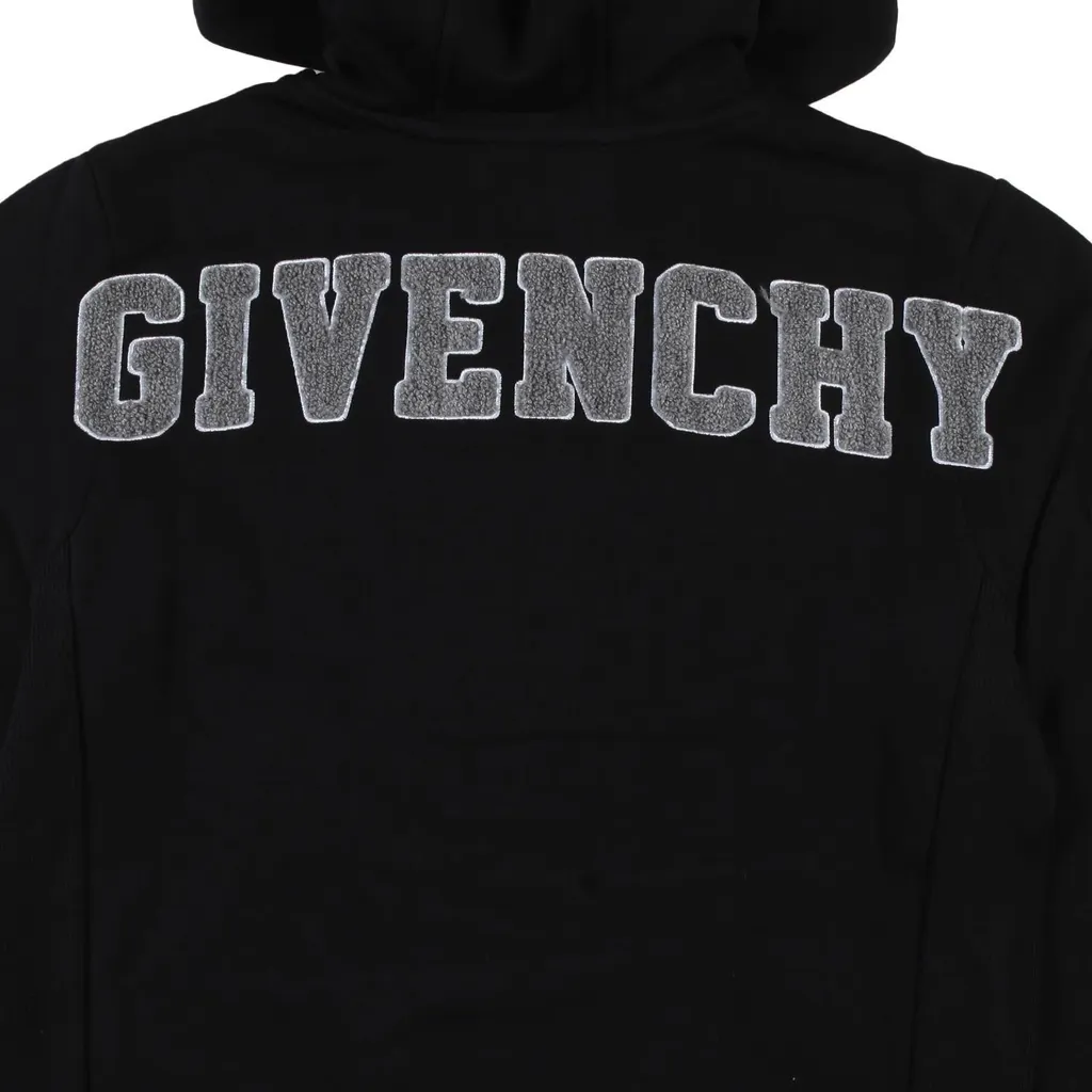 Givenchy Kids Hooded Zip-Up Sweater