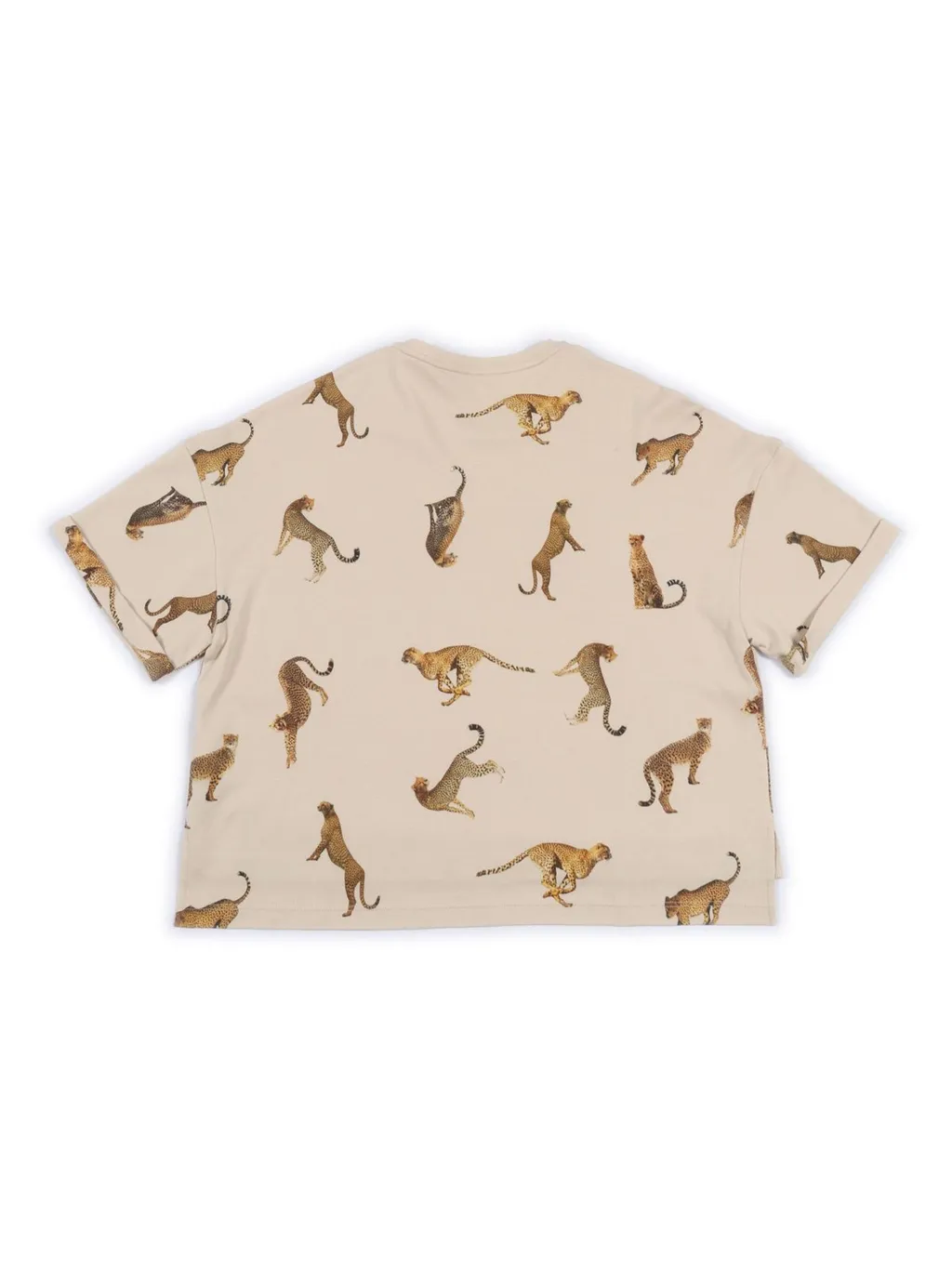Givenchy Kids Leopard Printed Crewneck T-Shirt