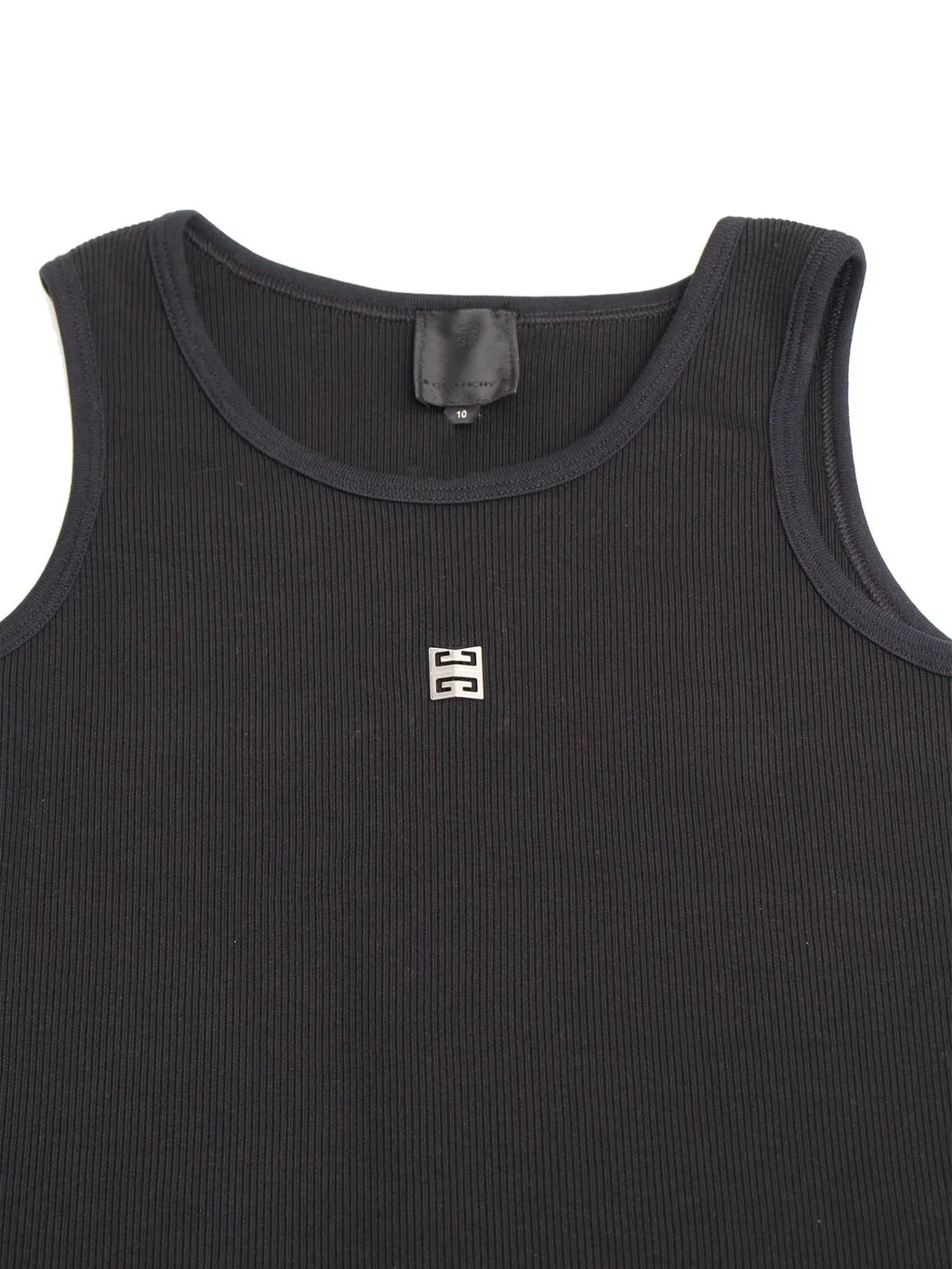 Givenchy Kids Logo Plaque Sleeveless Dress