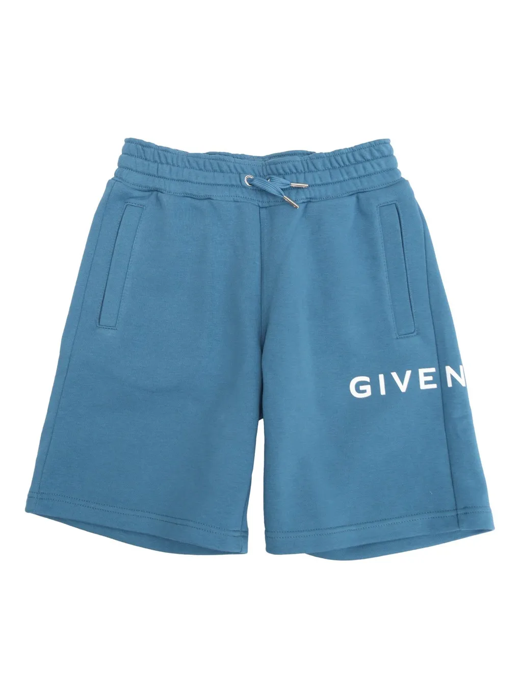 Givenchy Kids Logo-Print Fleece Drawstring Shorts