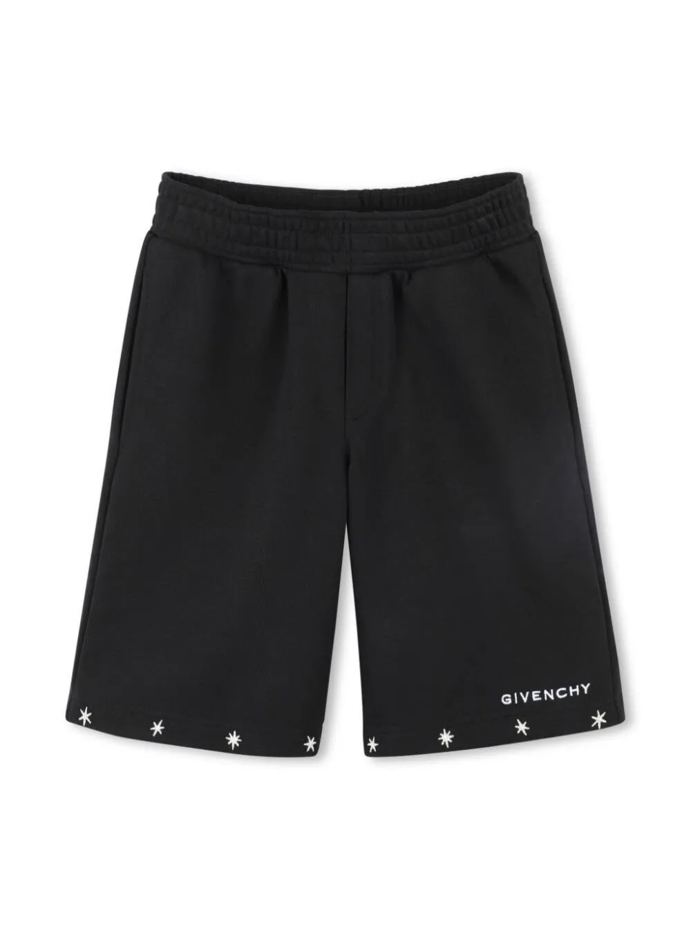 Givenchy Kids Logo-Embroidered Mid-Rise Shorts