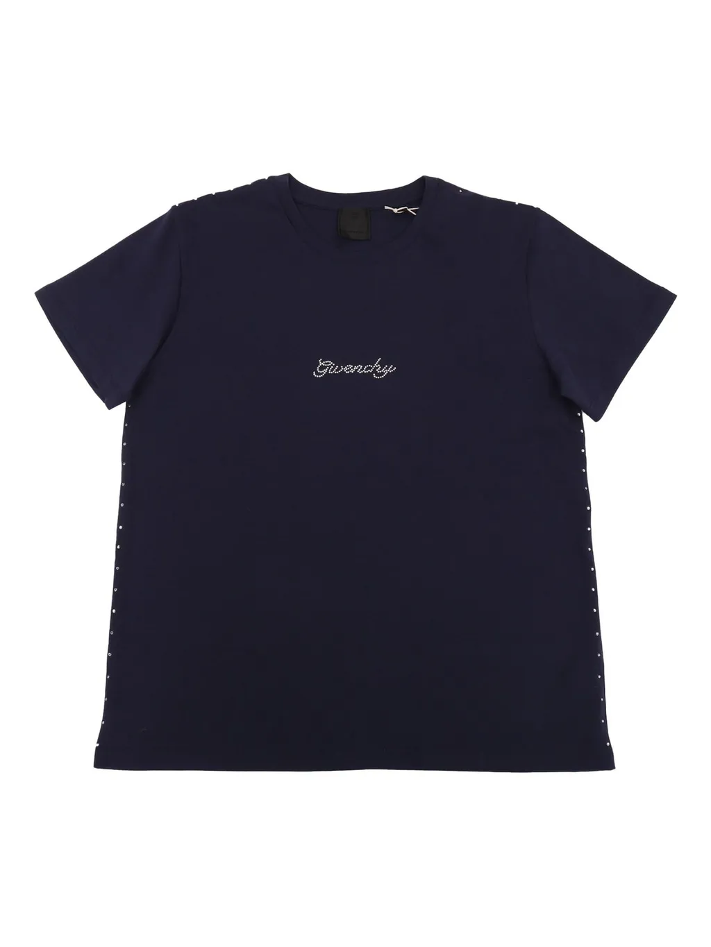 Givenchy Kids Logo Embellished Crewneck T-Shirt