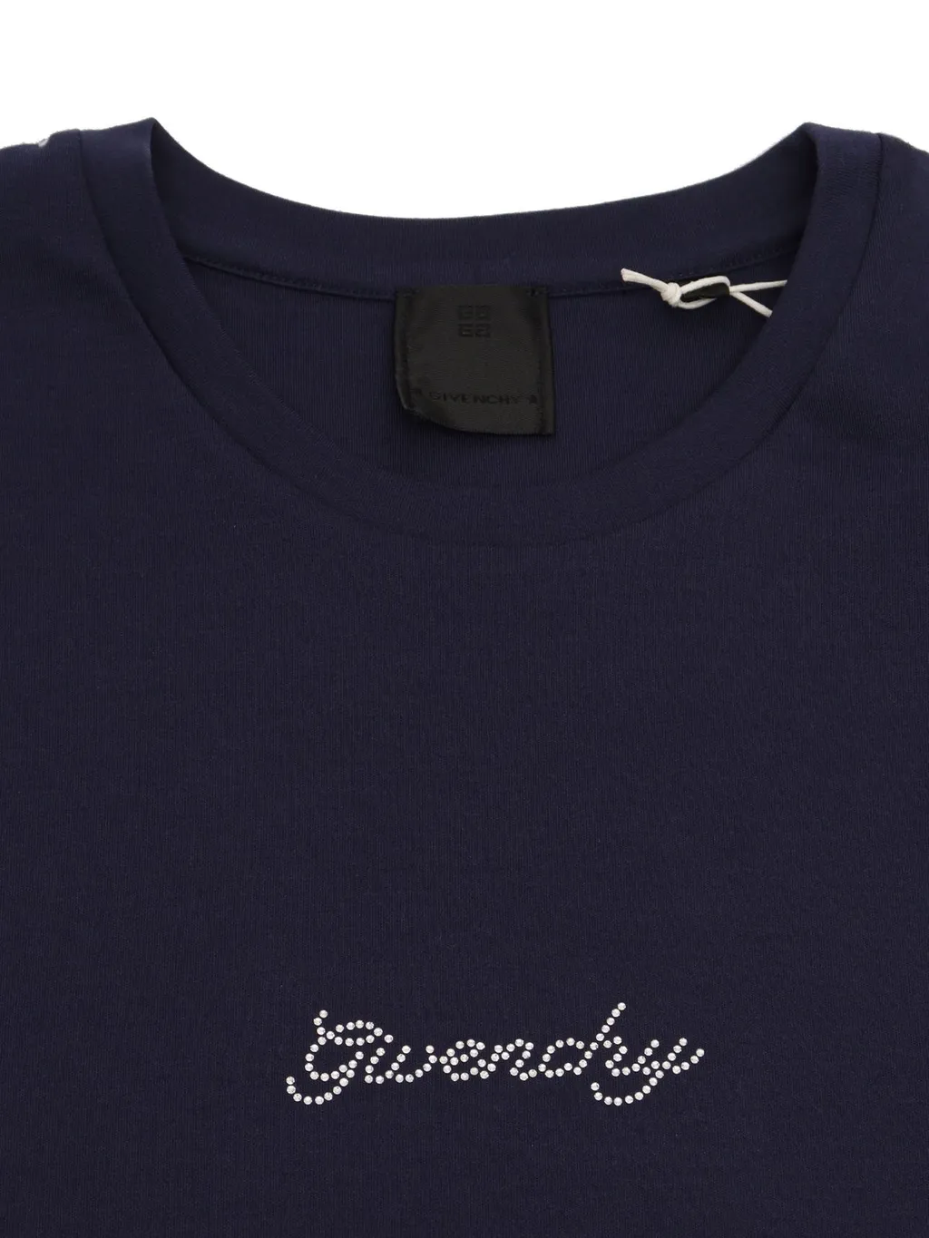 Givenchy Kids Logo Embellished Crewneck T-Shirt