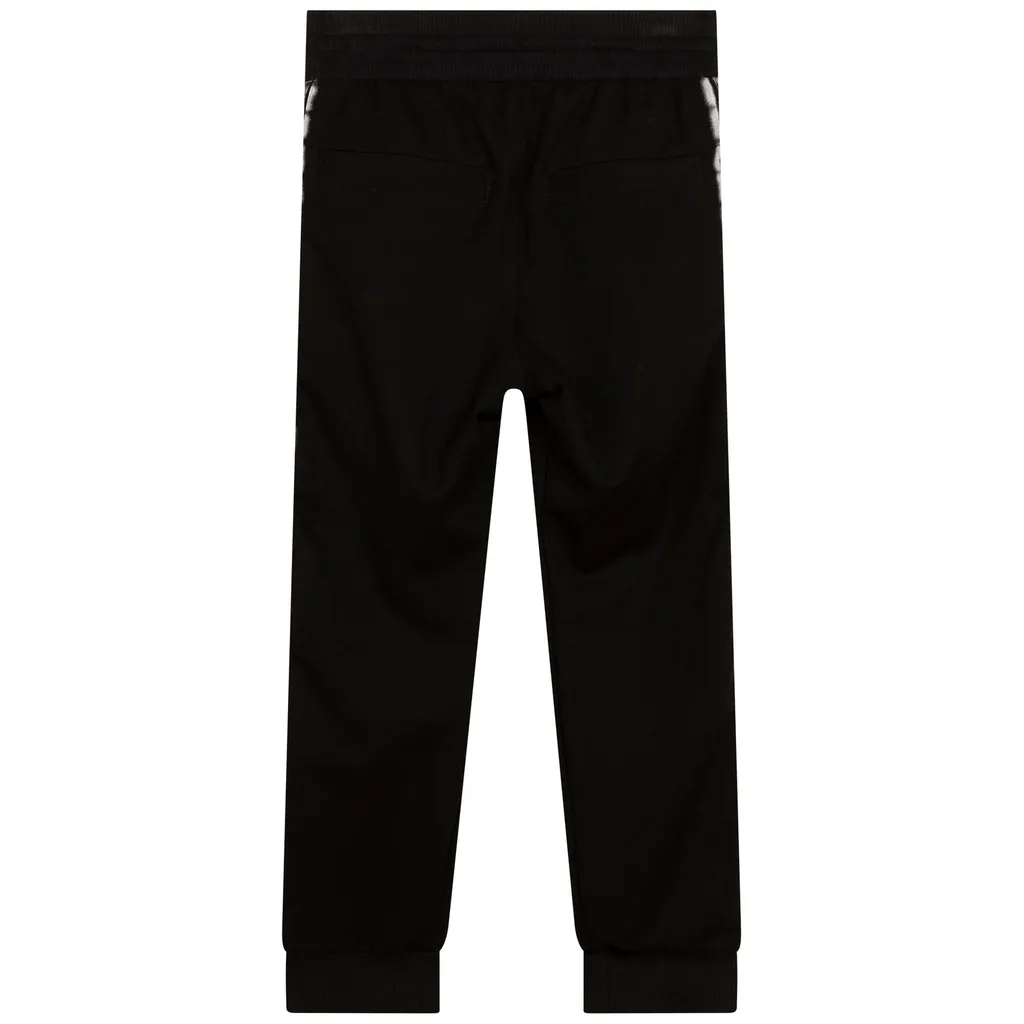 Givenchy Kids Monogram Detailed Drawstring Pants