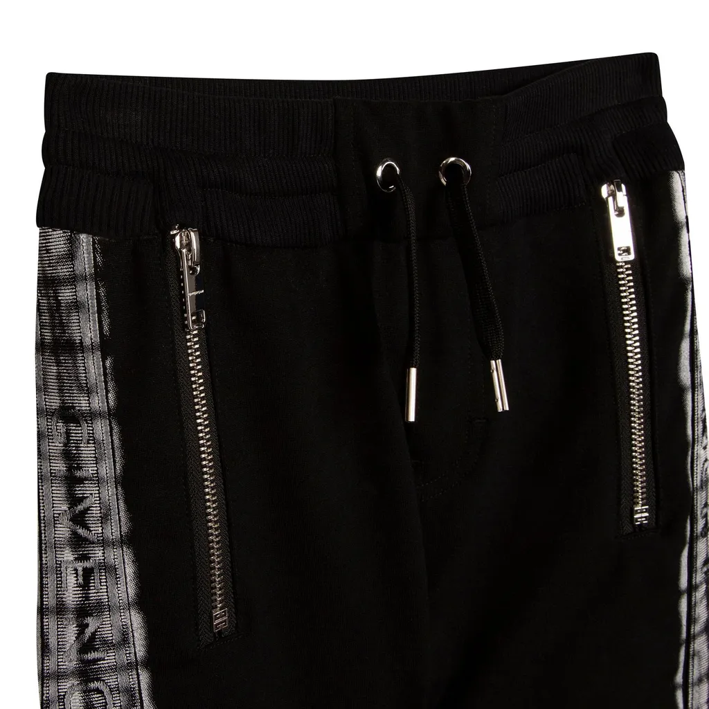 Givenchy Kids Monogram Detailed Drawstring Pants