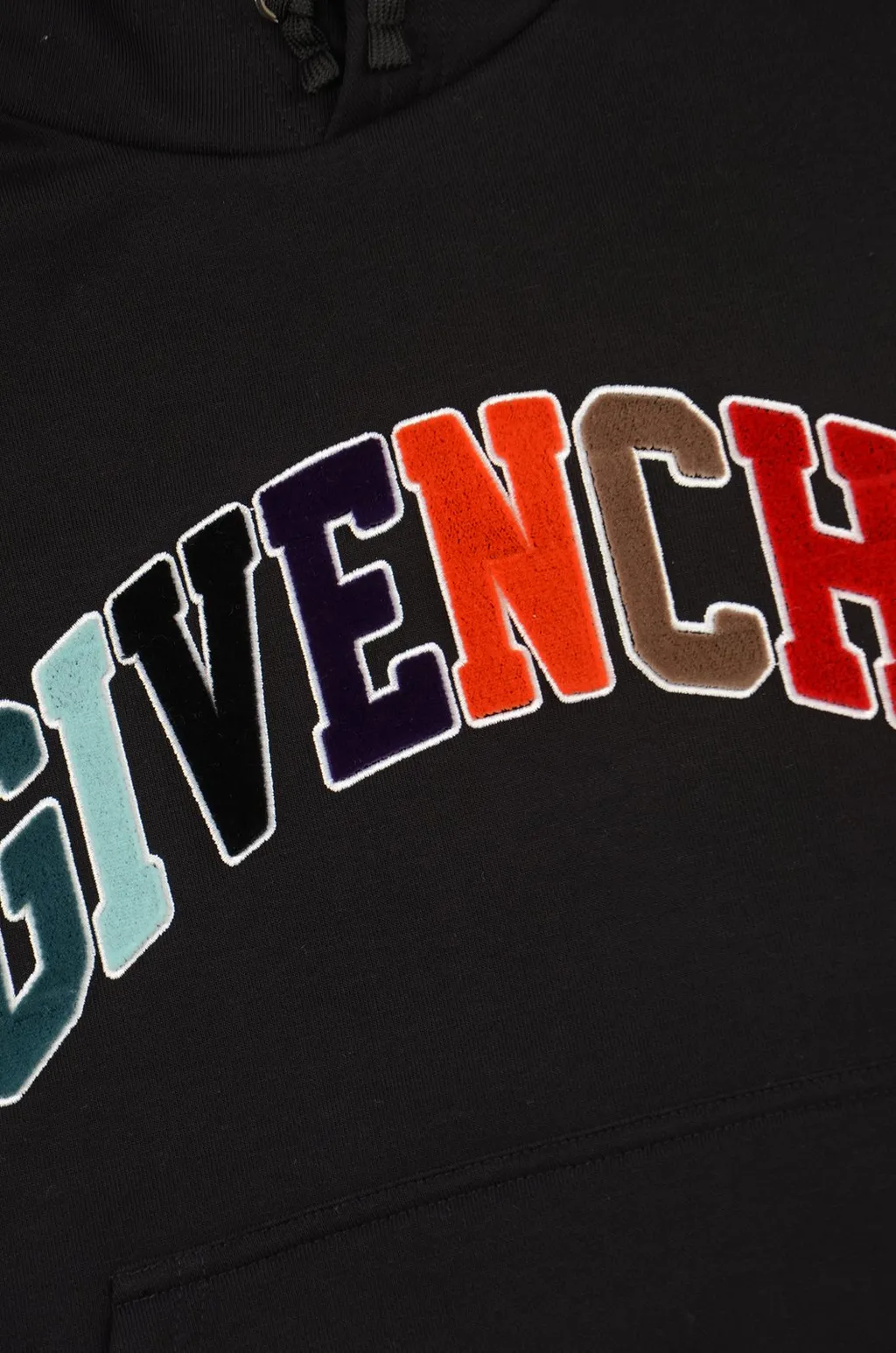 Givenchy Kids Logo Patch Hoodie