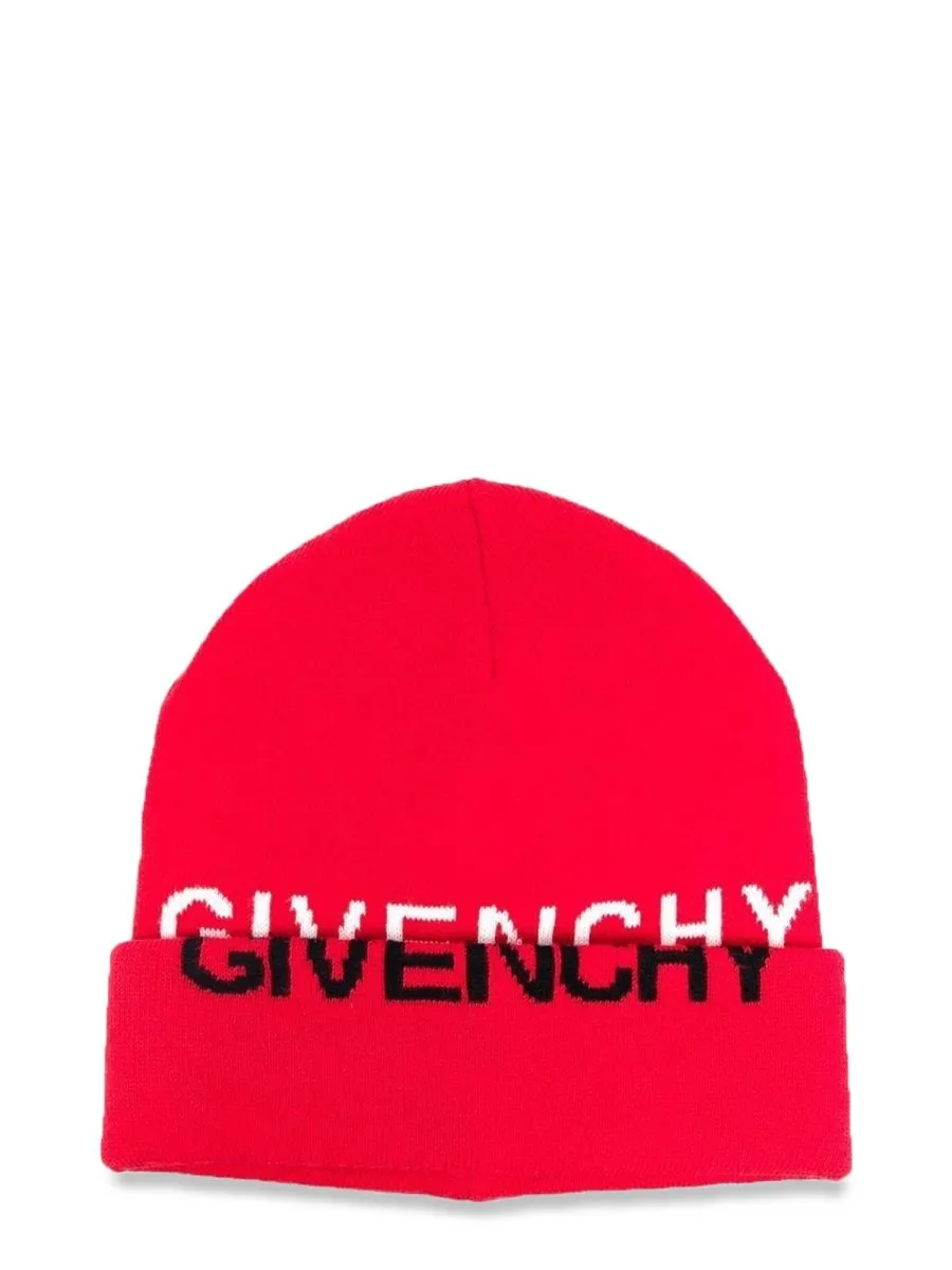Givenchy Kids Logo Beanie Hat