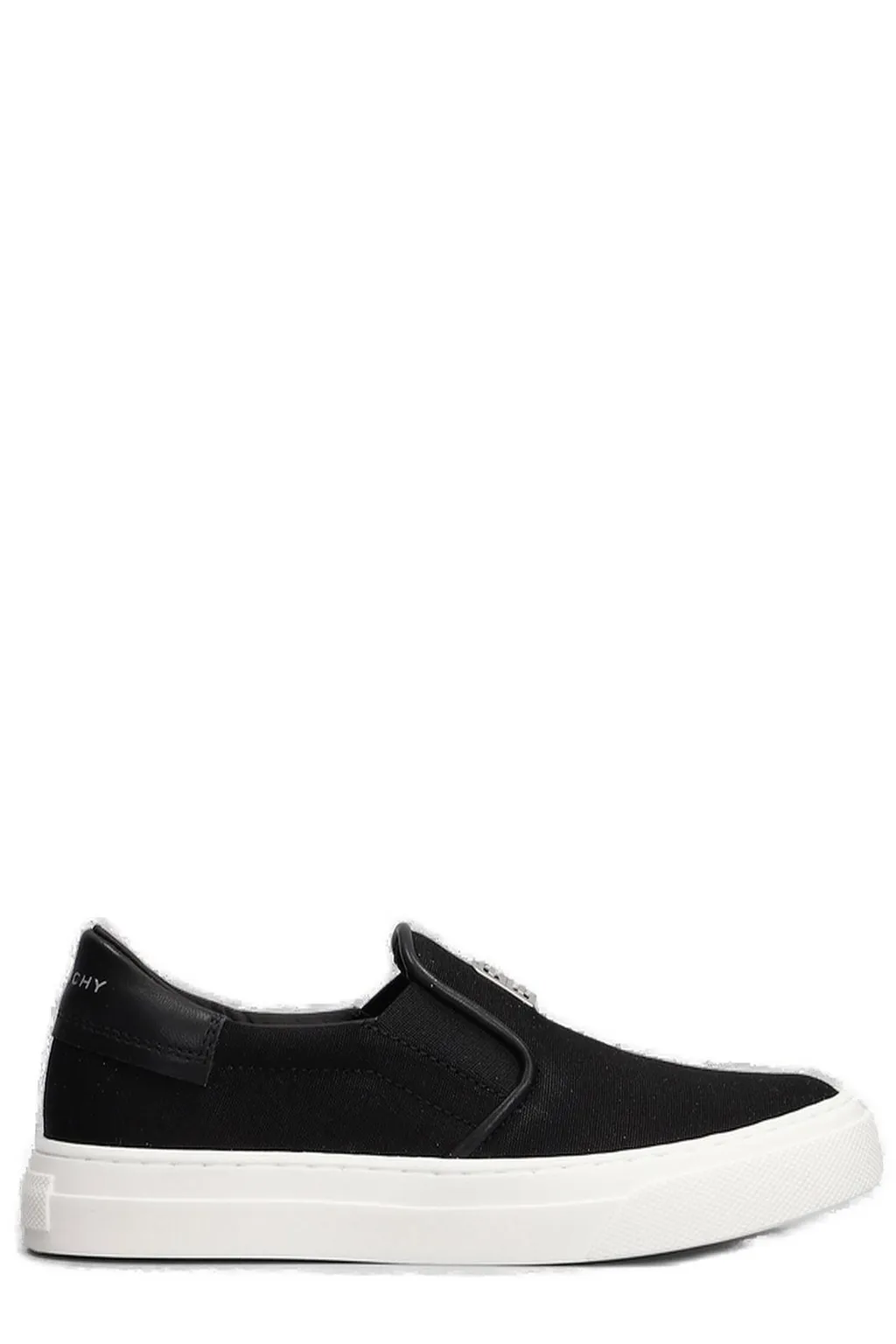 Givenchy Kids 4G-Motif Round Toe Sneakers