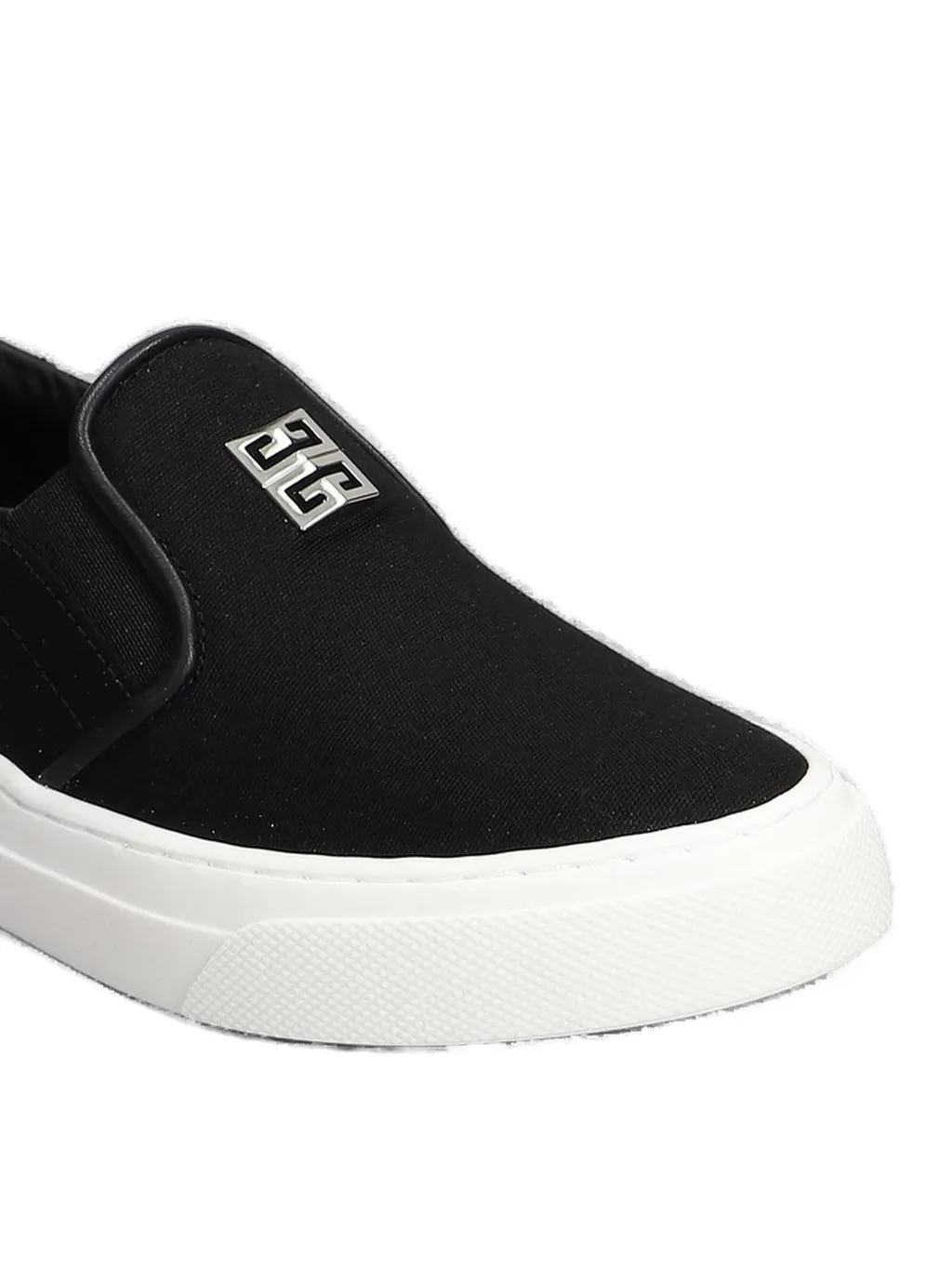 Givenchy Kids 4G-Motif Round Toe Sneakers