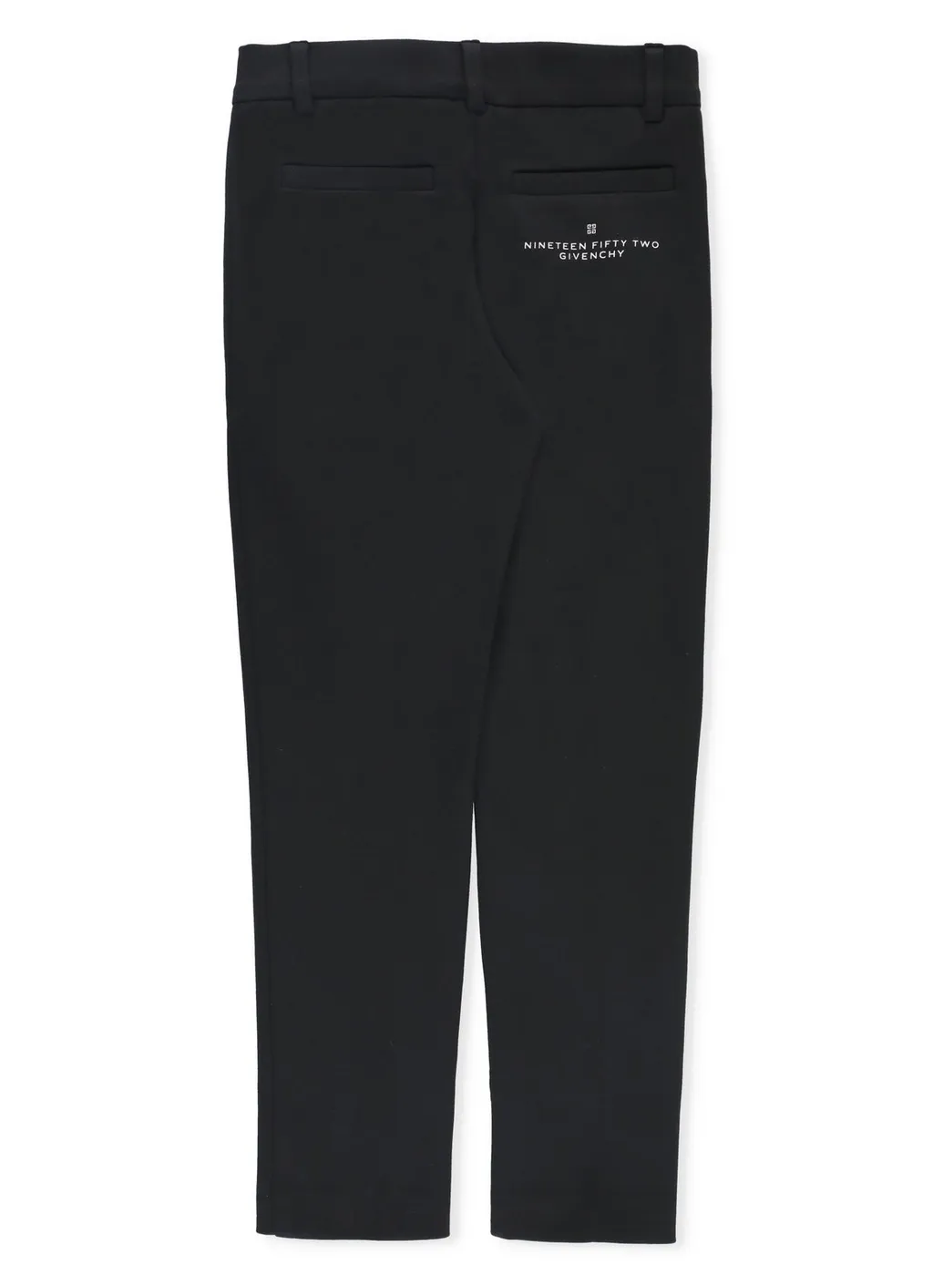 Givenchy Kids Logo-Printed Mid-Rise Tailored Trousers