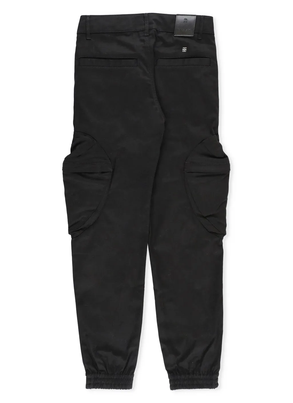 Givenchy Kids Logo Lettering Gabardine Trousers