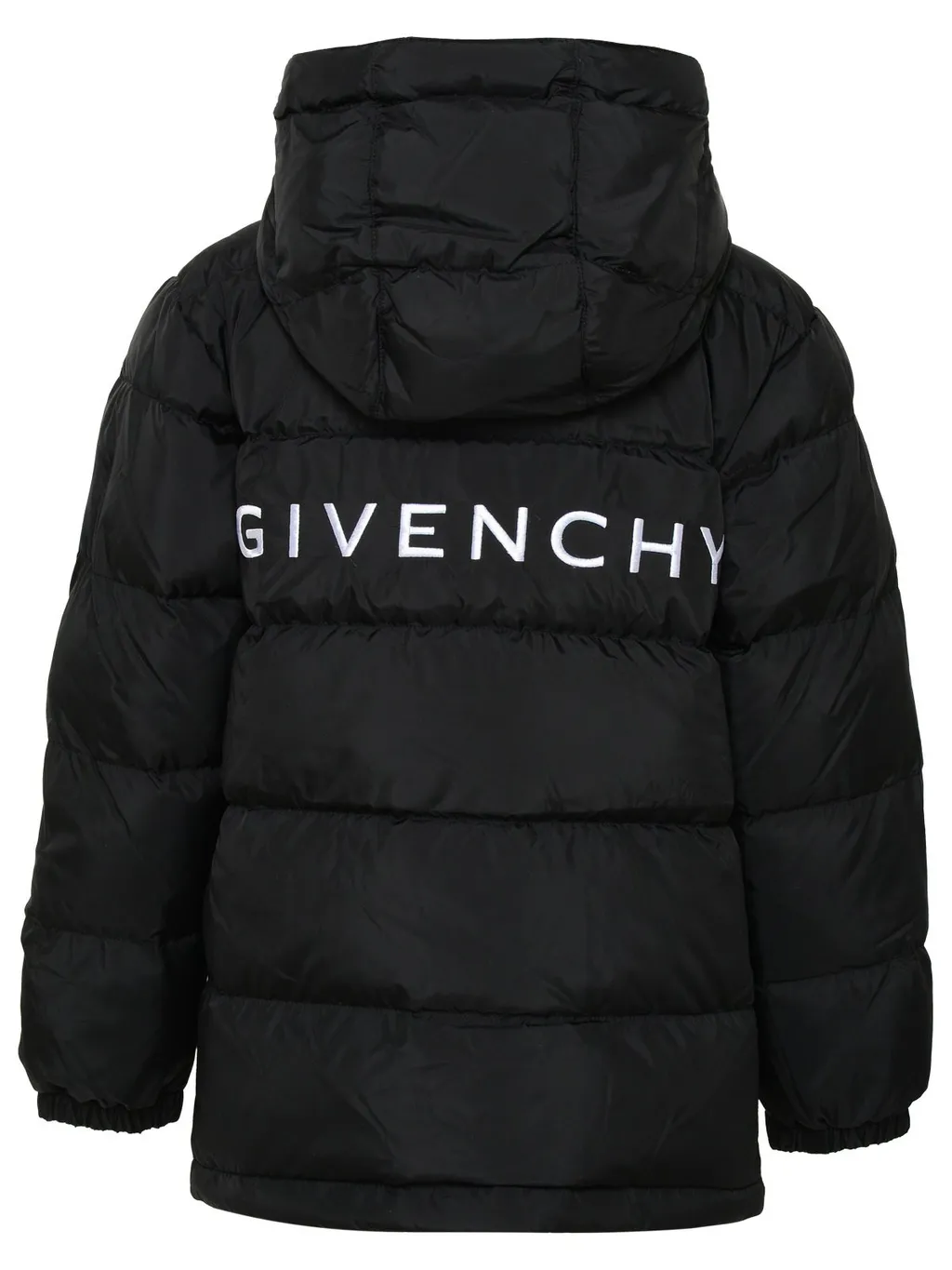 Givenchy Kids Logo Embroidered Long-Sleeved Hooded Jacket