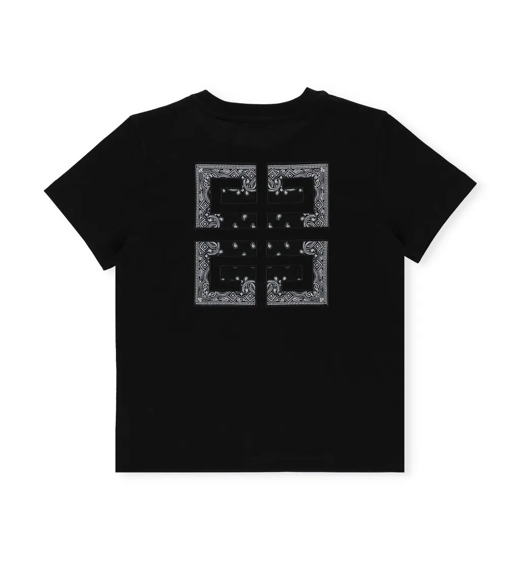 Givenchy Kids Logo Printed Crewneck T-Shirt
