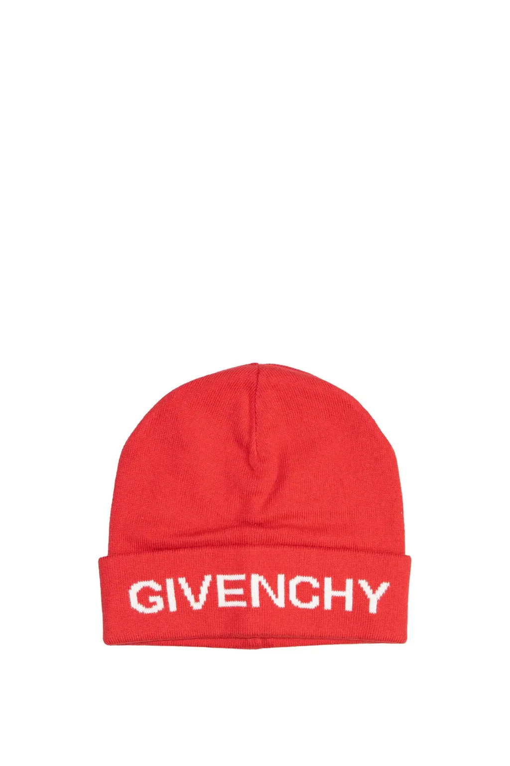 Givenchy Kids Logo Intarsia Beanie