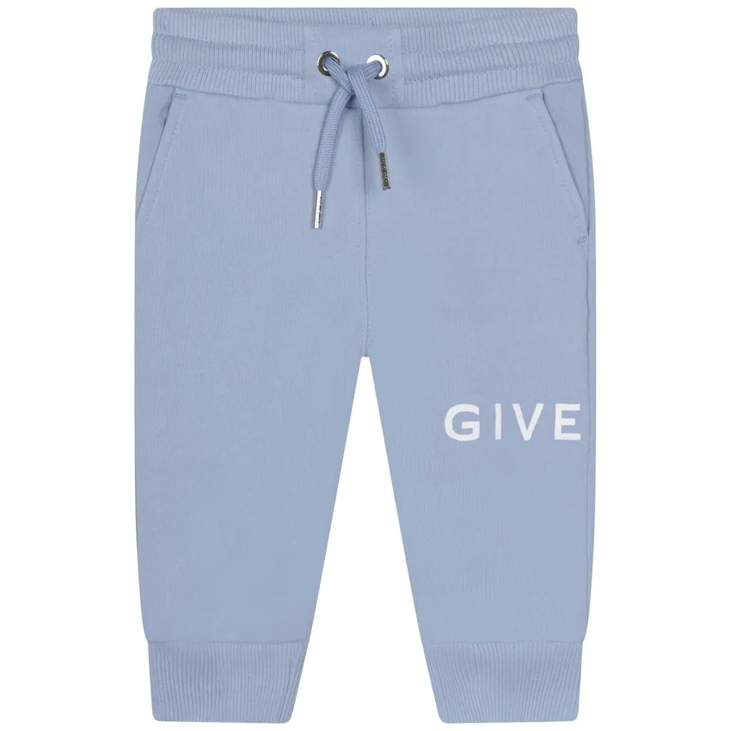 Givenchy Kids Logo Printed Drawstring Pants
