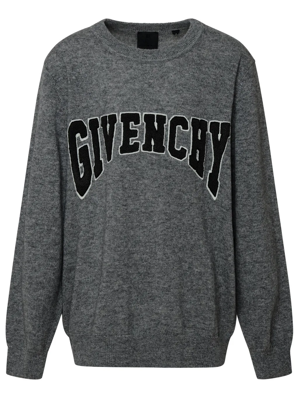 Givenchy Kids Logo Patch Knitted Jumper