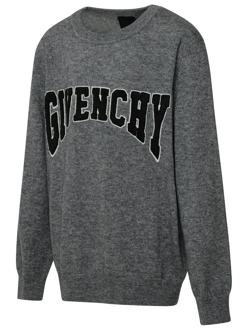 Givenchy Kids Logo Patch Knitted Jumper