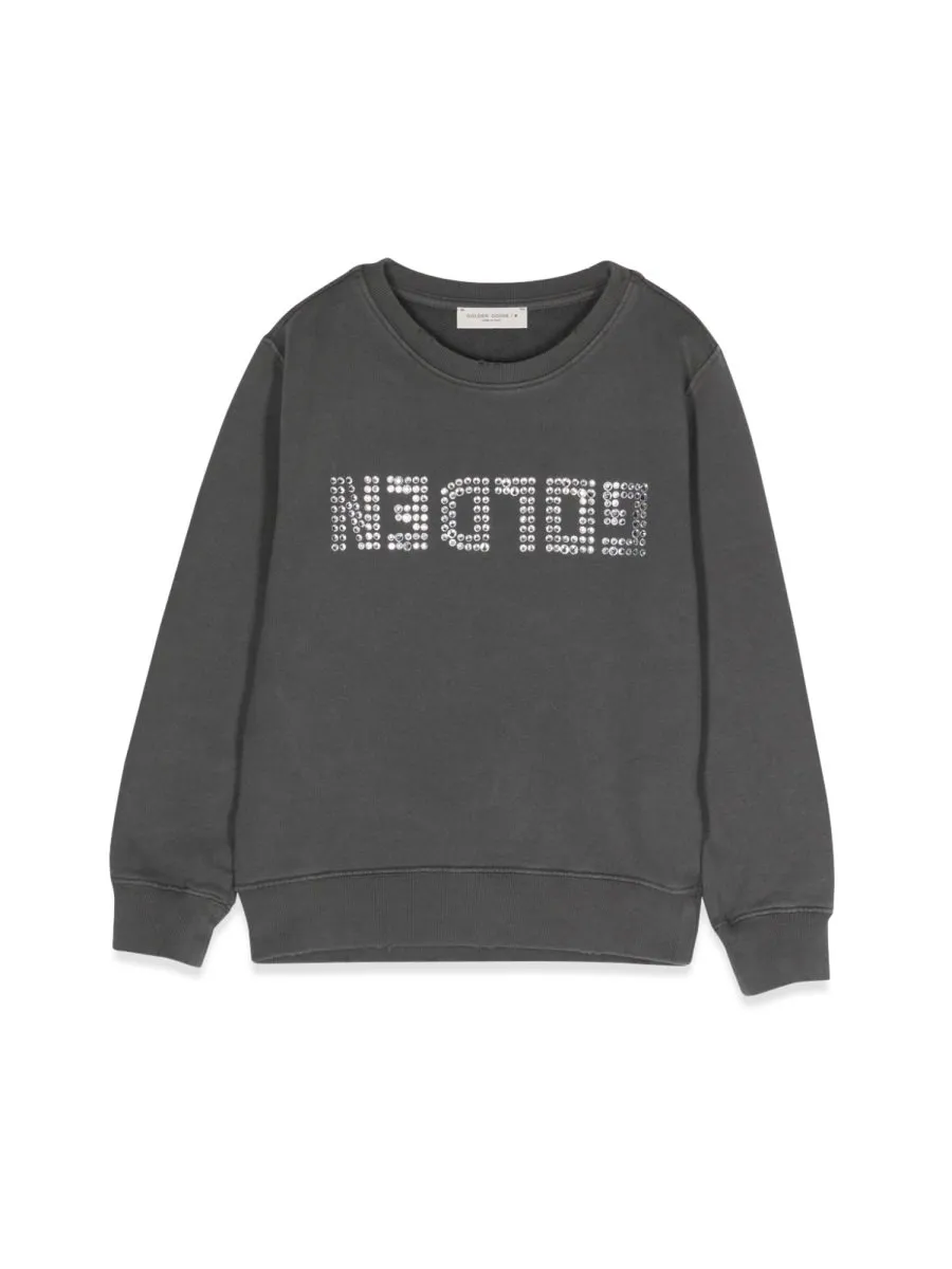 Golden Goose Crystal Embellished Crewneck