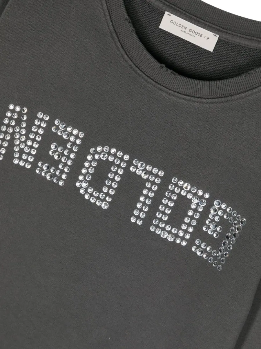 Golden Goose Crystal Embellished Crewneck