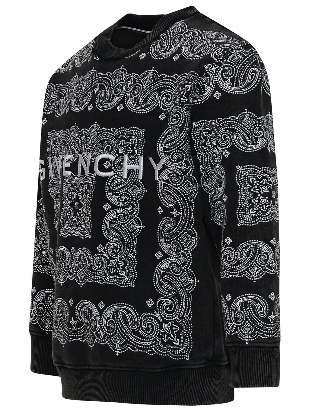 Givenchy Kids Logo Embroidered Crewneck Jumper