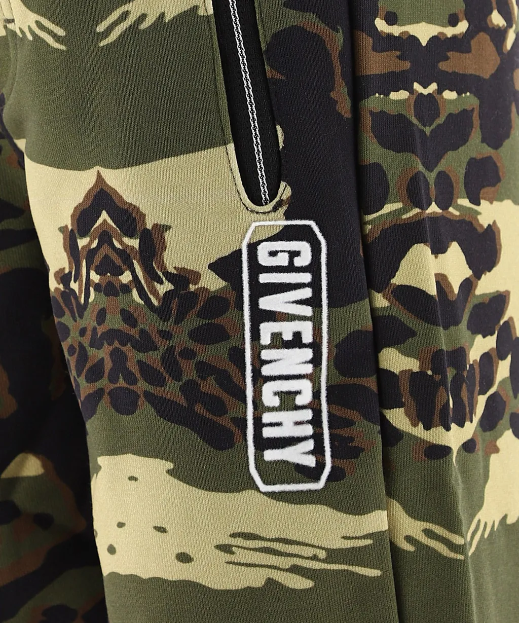 Givenchy Kids Camouflage Print Shorts