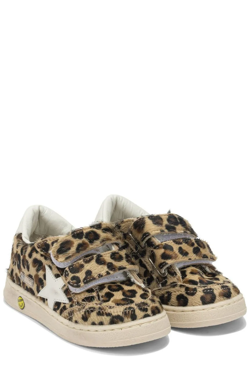 Golden Goose Kids Leopard-Pattern Sneakers