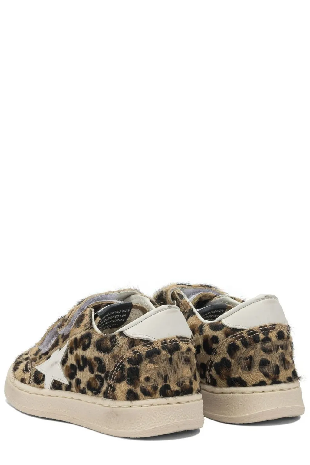 Golden Goose Kids Leopard-Pattern Sneakers